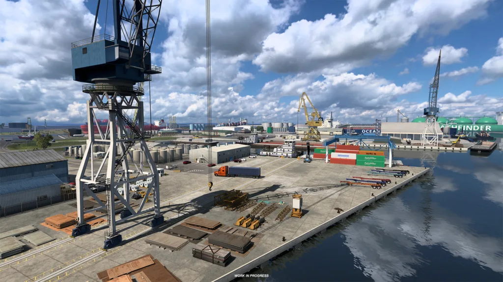 American Truck Simulator Louisiana: Port Fourchon preview image