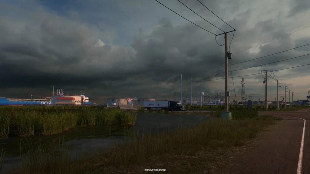 American Truck Simulator Louisiana: Port Fourchon preview image
