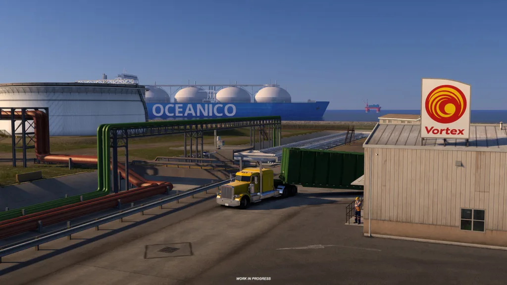 American Truck Simulator Louisiana: Port Fourchon preview image