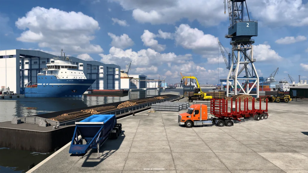 American Truck Simulator Louisiana: Port Fourchon preview image