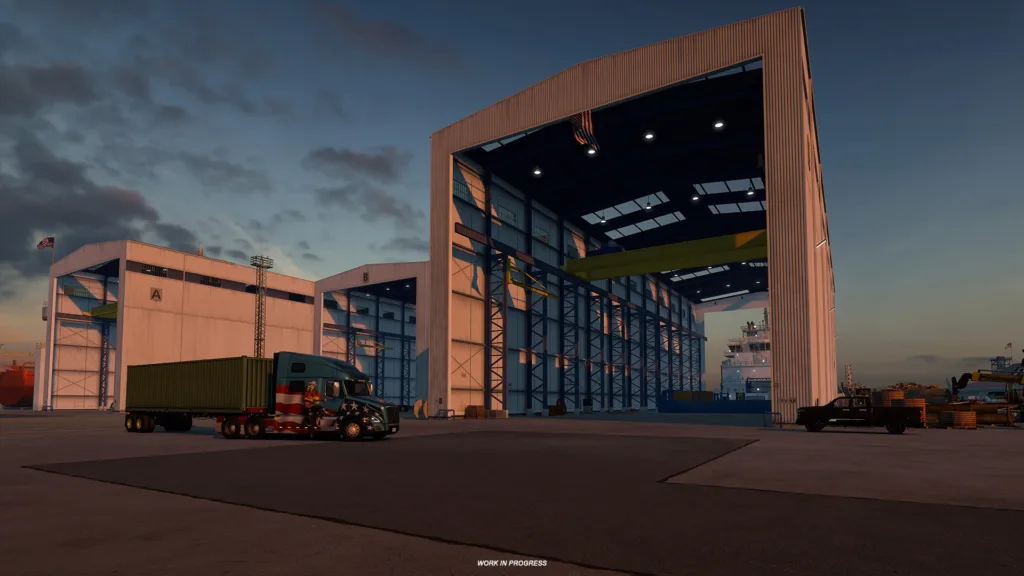 American Truck Simulator Louisiana: Port Fourchon preview image