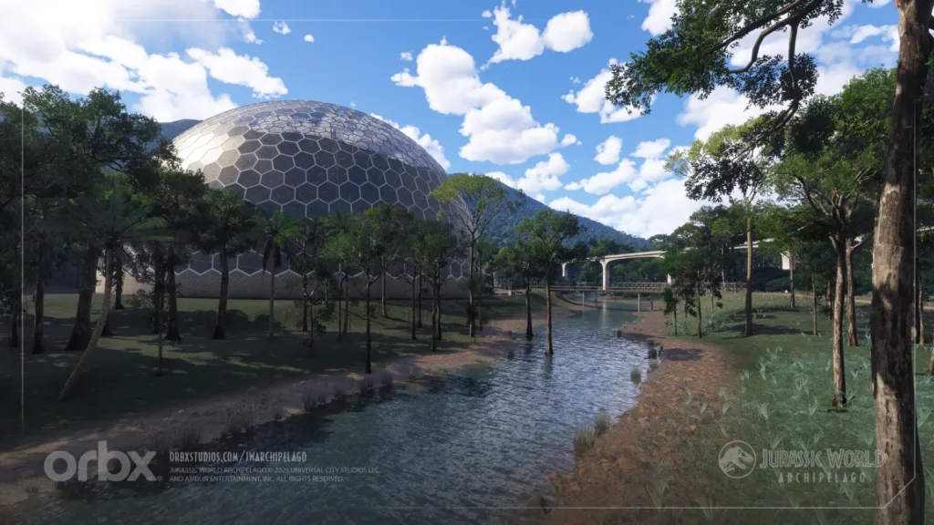 Orbx Jurassic World: Archipelag scenery