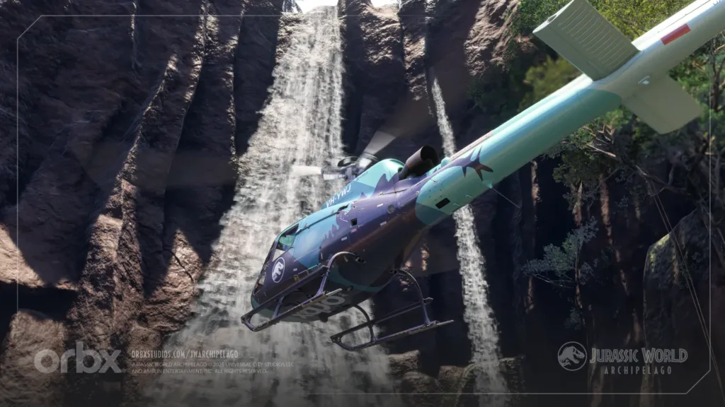 Orbx Jurassic World: Archipelag scenery