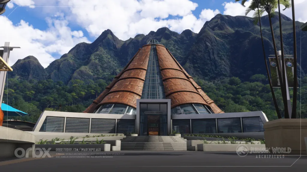 Orbx Jurassic World: Archipelag scenery