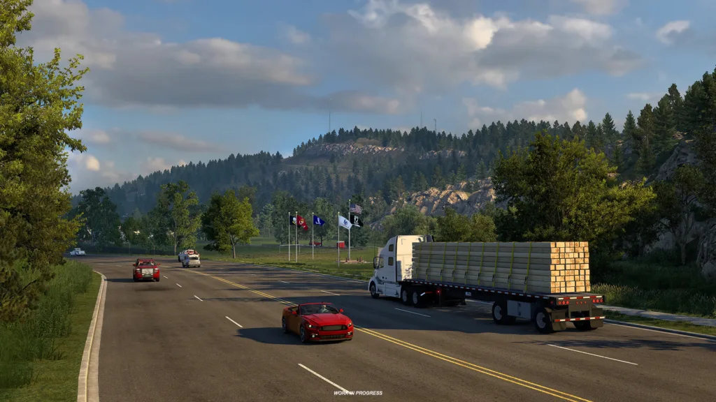 American Truck Simulator South Dakotas National Forest