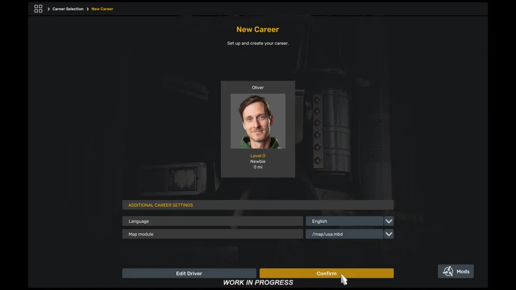 American Truck Simulator Profile Creation