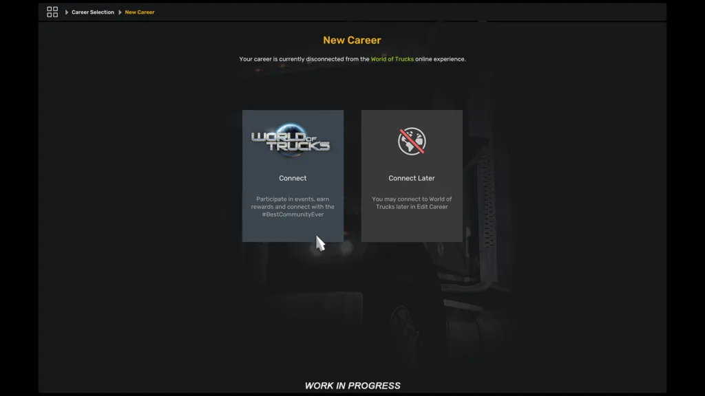 American Truck Simulator Profile Creation