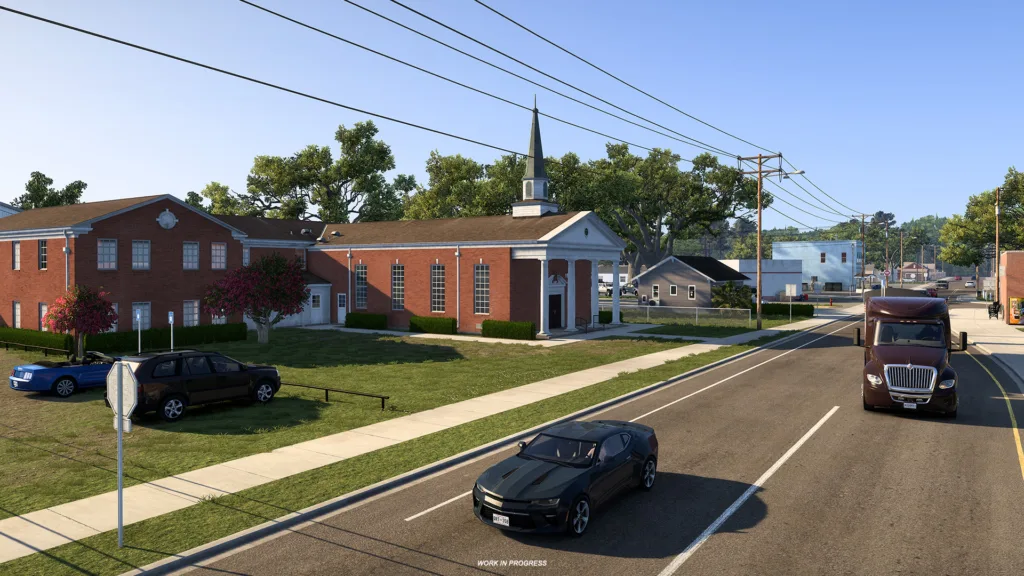 American Truck Simulator Louisiana DLC Abbeville