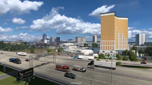 American Truck Simulator Louisiana Shreveport