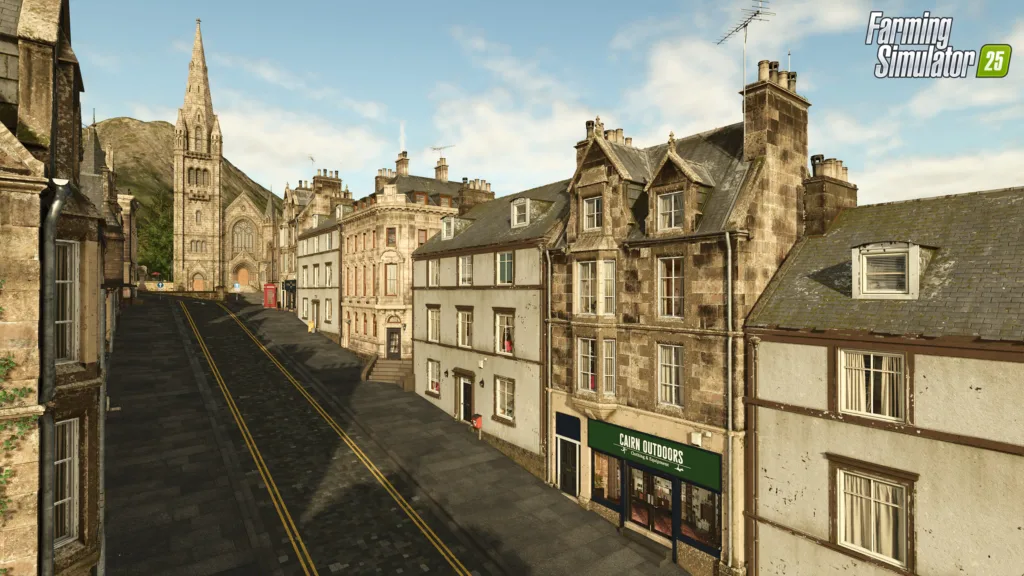Farming Simulator 25 Highlands Fishing Map Kinlaig Town