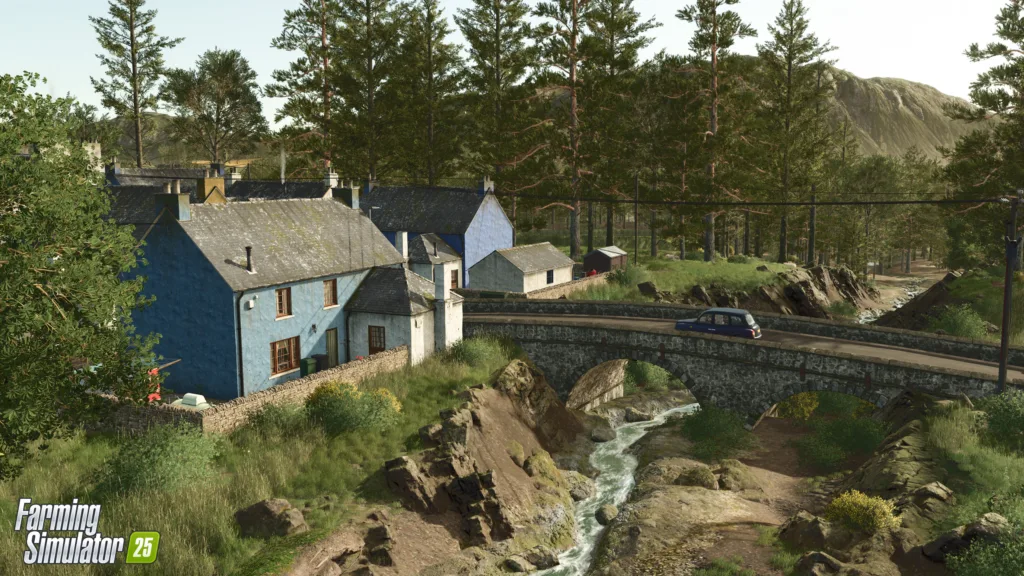Farming Simulator 25 Highlands Fishing Map Kinlaig Town