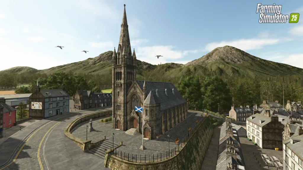 Farming Simulator 25 Highlands Fishing Map Kinlaig Town