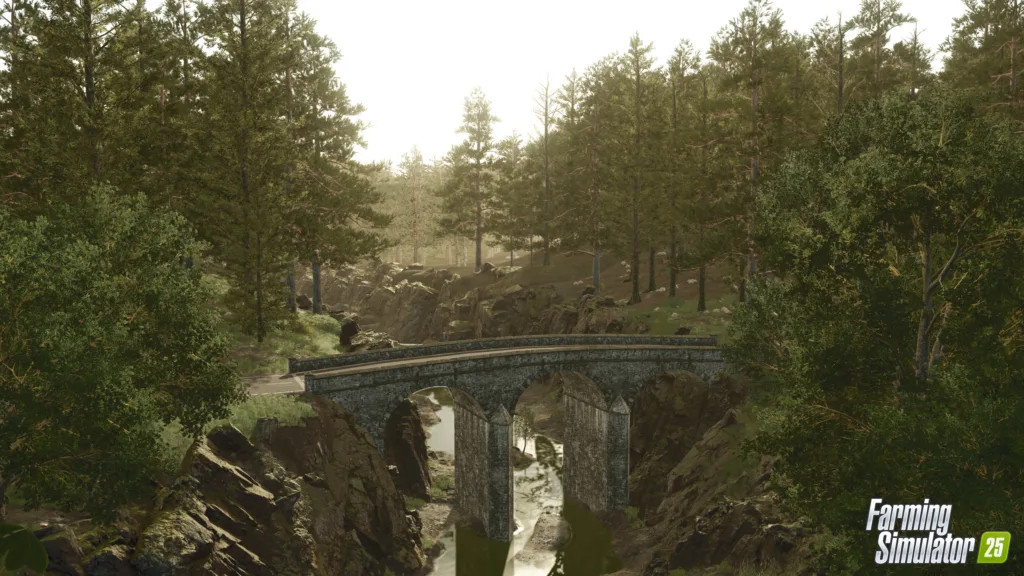 Farming Simulator 25 Highlands Fishing Map Forest