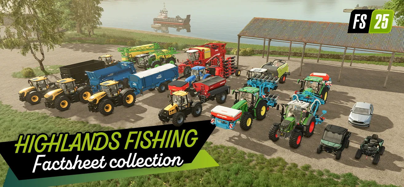 Farming Simulator 25 Highlands Fishing Vehicles