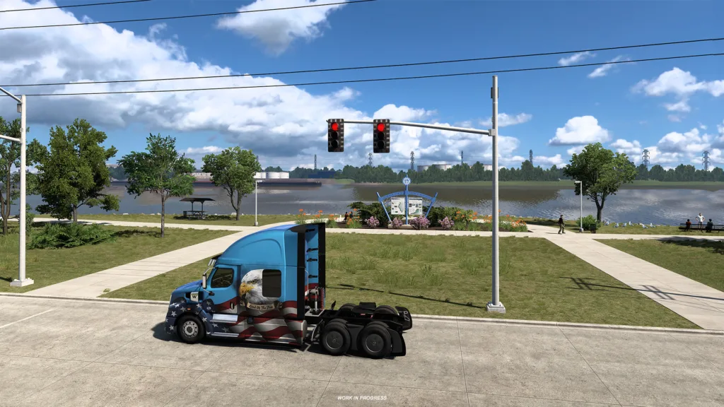 American Truck Simulator Moline Illinois DLC