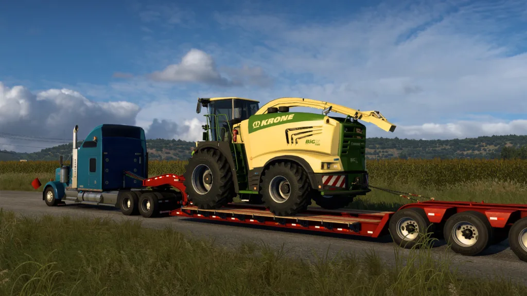 American Truck Simulator Krone Agriculture Equipment DLC