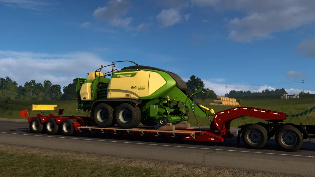 American Truck Simulator Krone Agriculture Equipment DLC