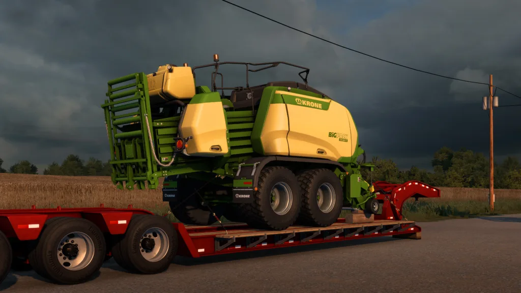 American Truck Simulator Krone Agriculture Equipment DLC