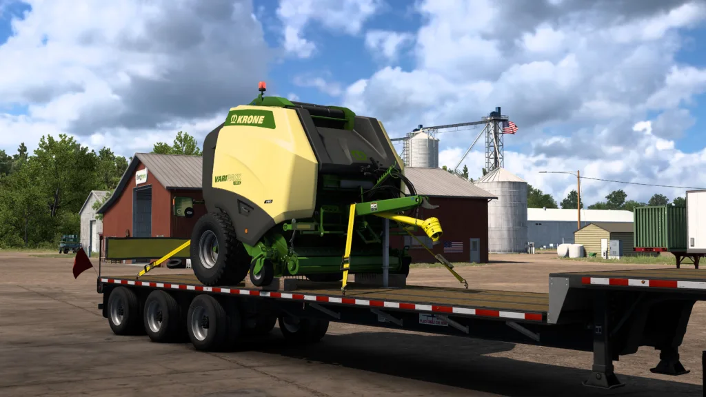 American Truck Simulator Krone Agriculture Equipment DLC