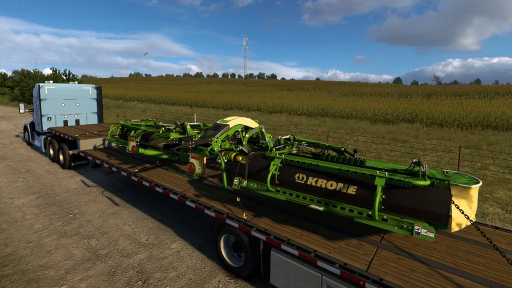 American Truck Simulator Krone Agriculture Equipment DLC