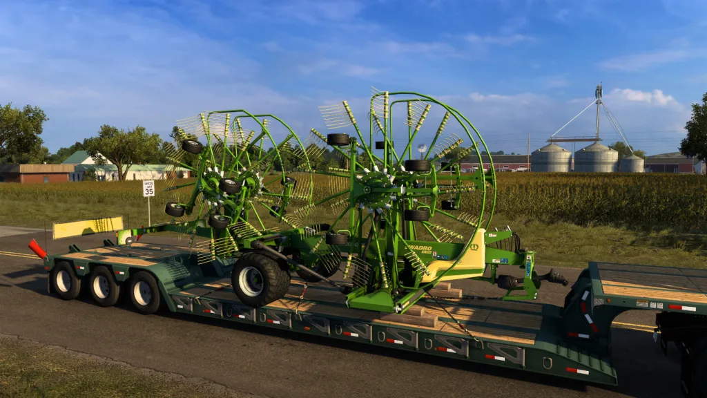 American Truck Simulator Krone Agriculture Equipment DLC