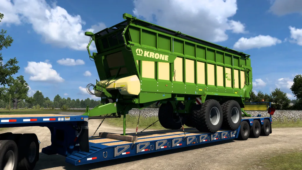 American Truck Simulator Krone Agriculture Equipment DLC