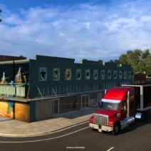 American Truck Simulator Louisiana Street Art & Statues