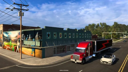 American Truck Simulator Louisiana Street Art & Statues
