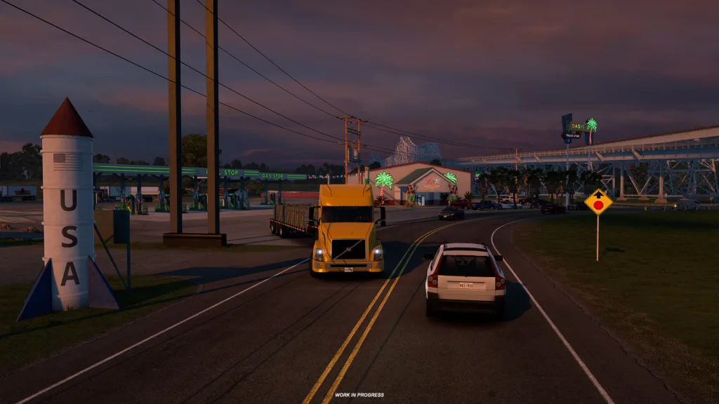 American Truck Simulator Louisiana Street Art