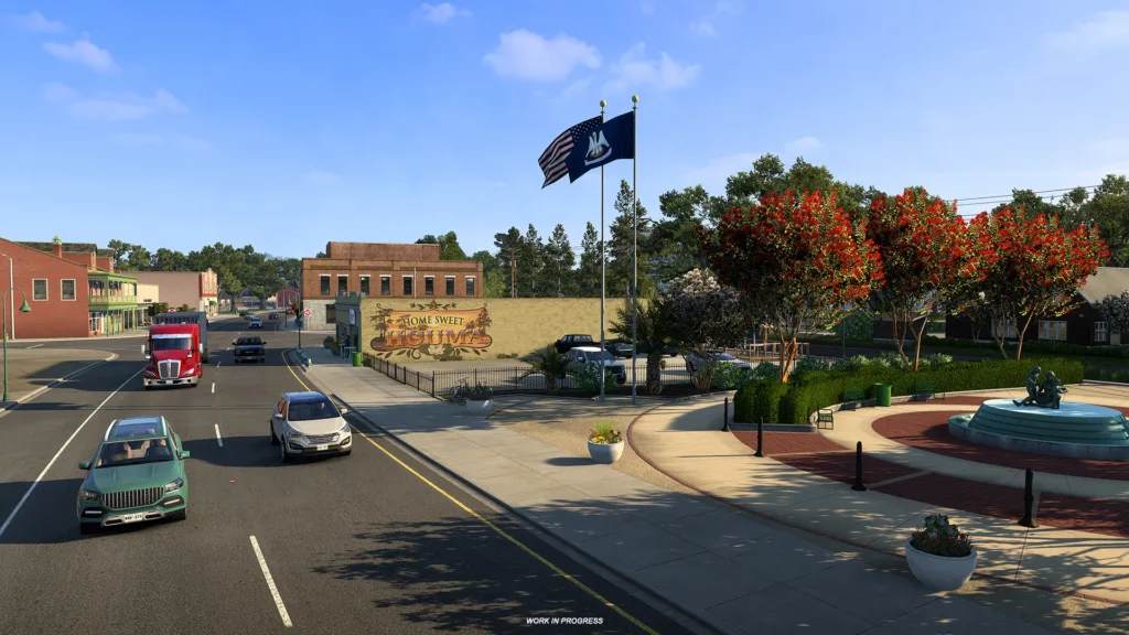 American Truck Simulator Louisiana Statues