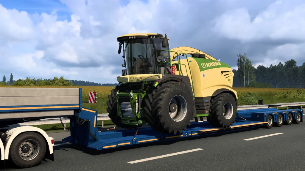 Euro Truck Simulator 2 Krone Agriculture Equipment DLC