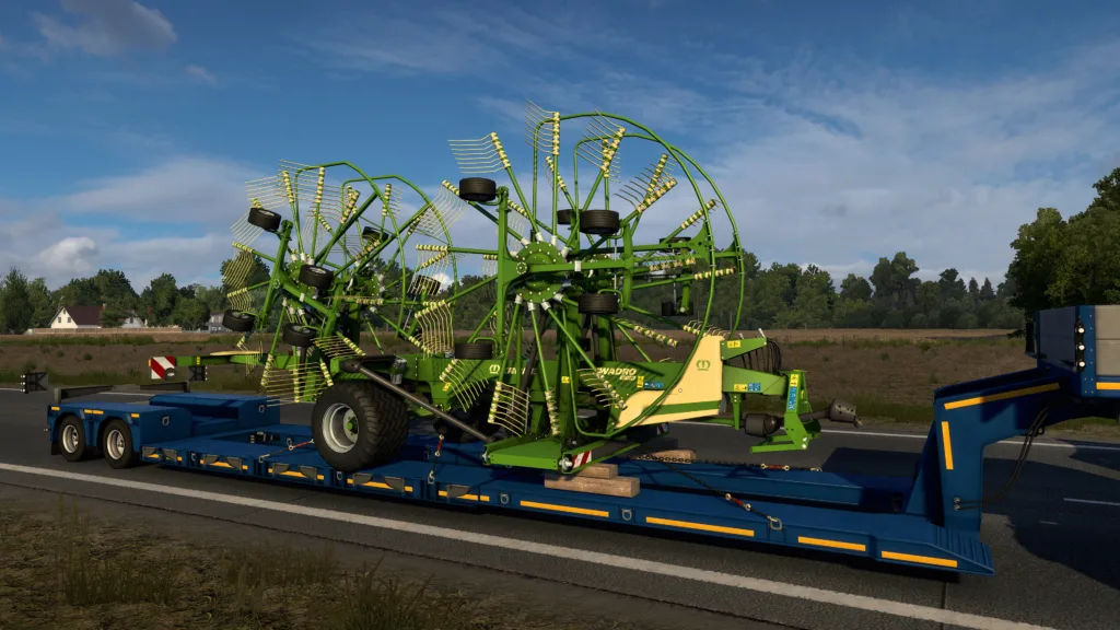 Euro Truck Simulator 2 Krone Agriculture Equipment DLC
