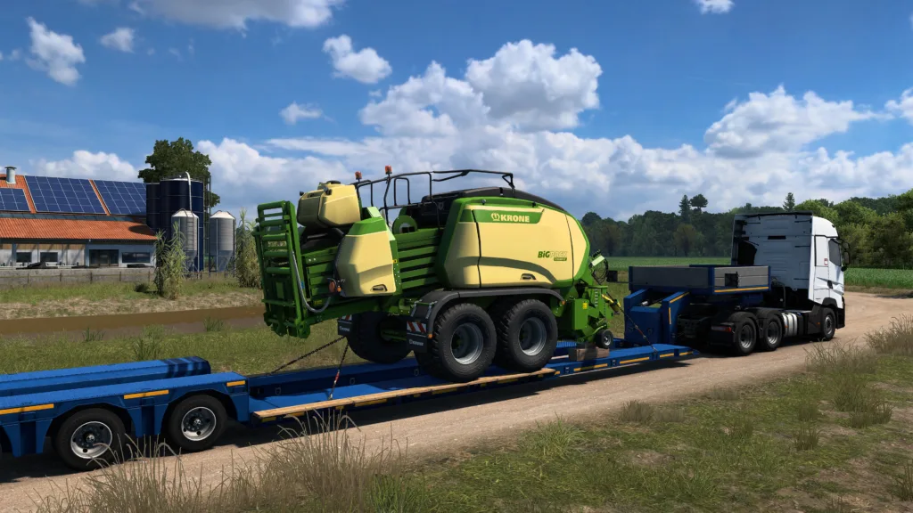 Euro Truck Simulator 2 Krone Agriculture Equipment DLC