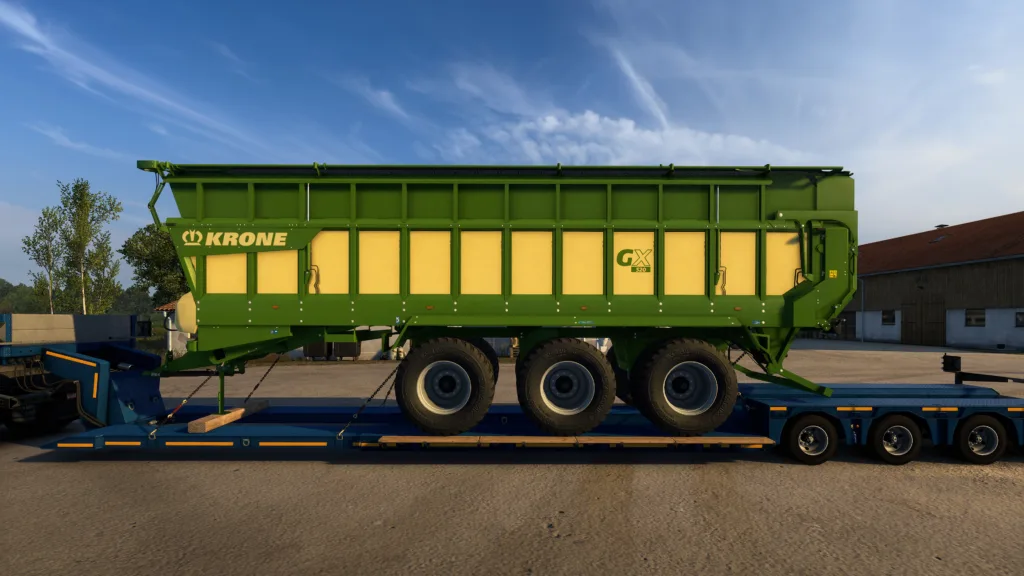 Euro Truck Simulator 2 Krone Agriculture Equipment DLC