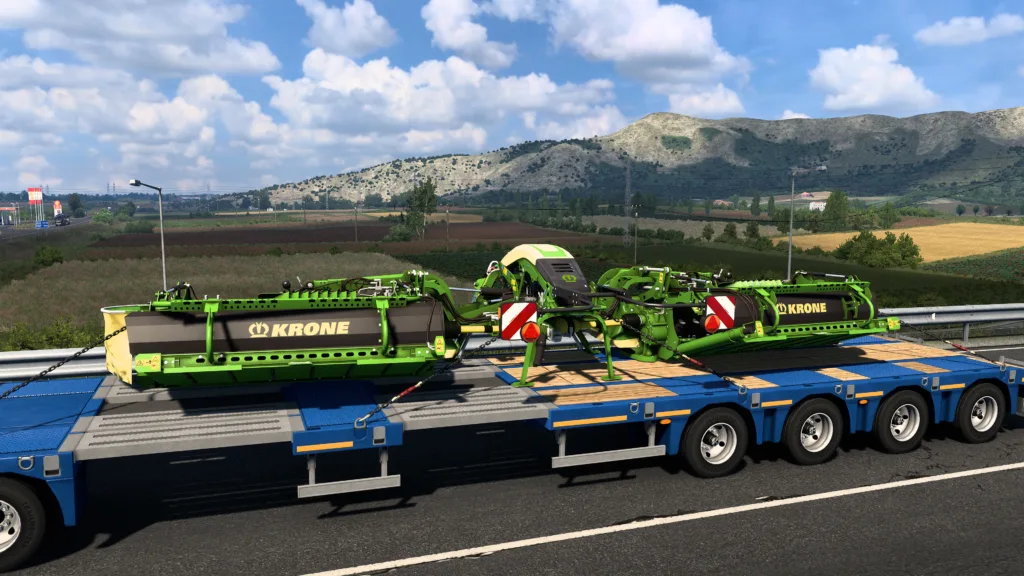 Euro Truck Simulator 2 Krone Agriculture Equipment DLC