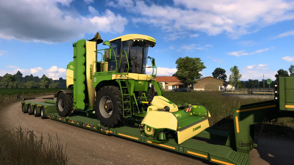 Euro Truck Simulator 2 Krone Agriculture Equipment DLC