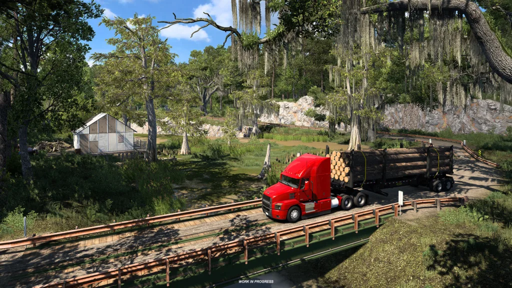 American Truck Simulator Louisiana Timber Depot