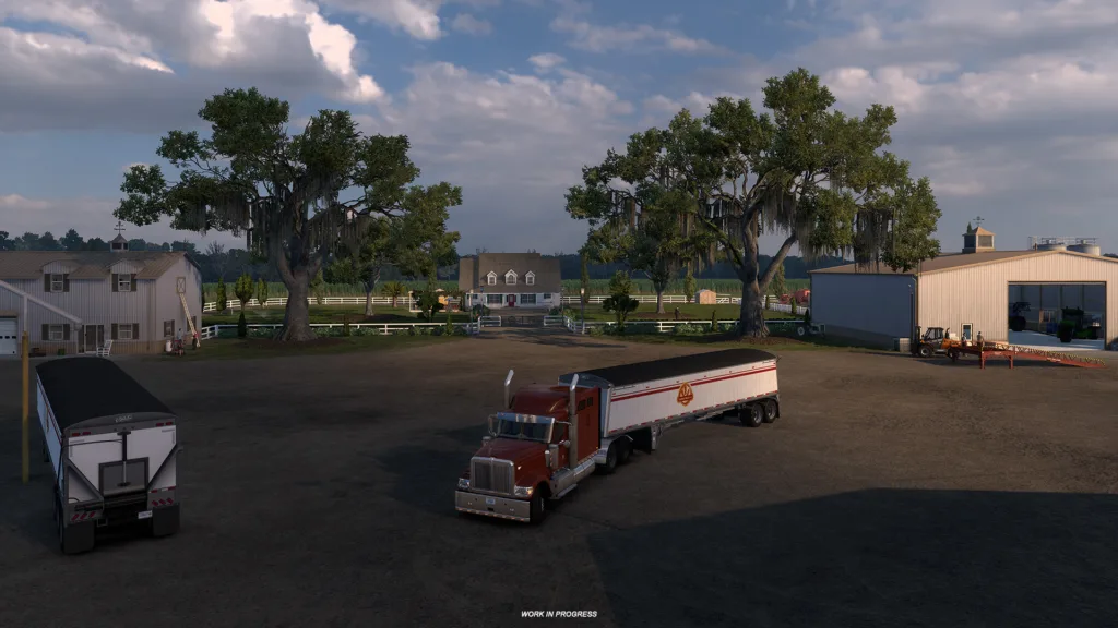American Truck Simulator Louisiana Farm Yard