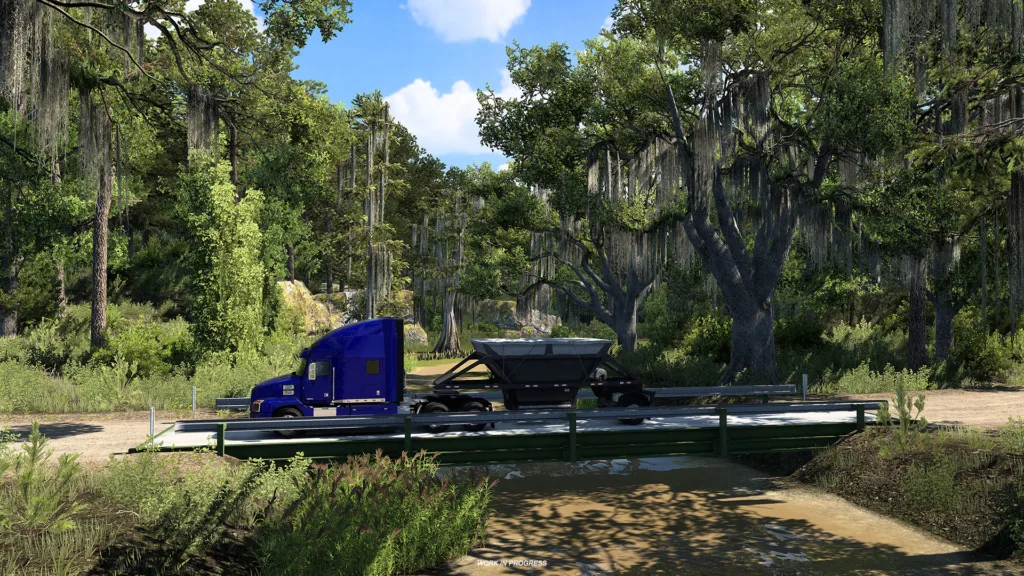 American Truck Simulator Louisiana Timber Depot