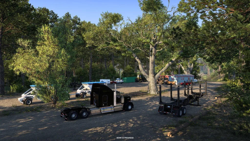 American Truck Simulator Louisiana Timber Depot