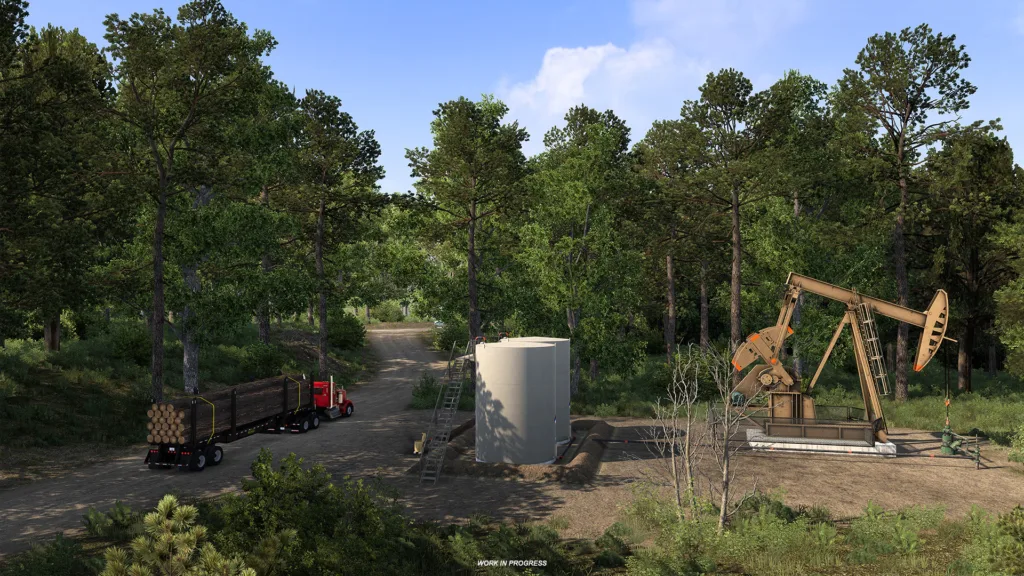 American Truck Simulator Louisiana Timber Depot