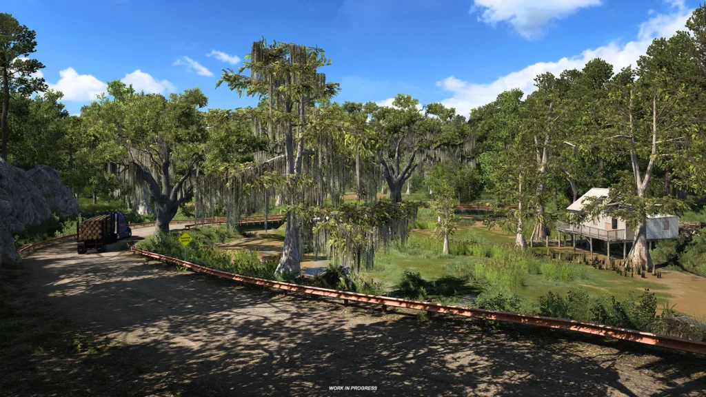 American Truck Simulator Louisiana Timber Depot