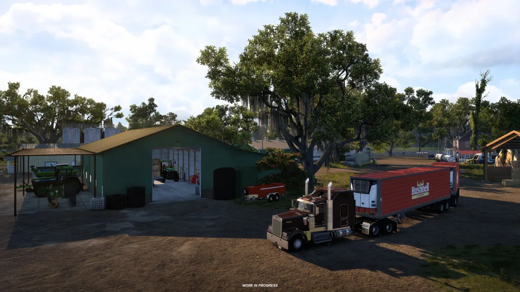 American Truck Simulator Louisiana Farm Yard