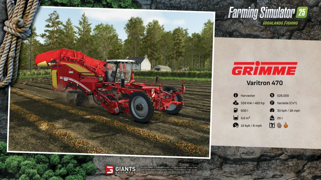Farming Simulator 25 Grimme Varitron 470