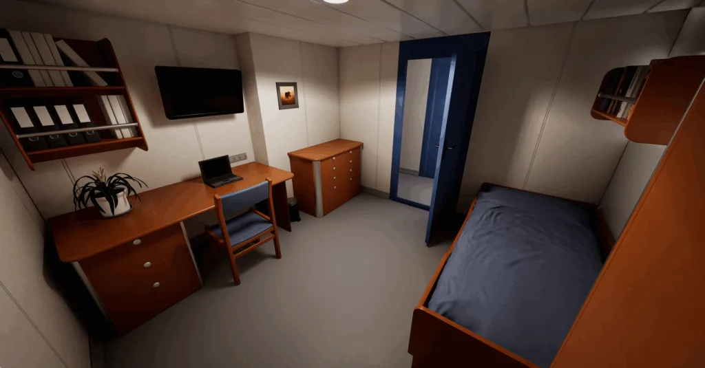 Seafarer: The Ship Sim Cabin